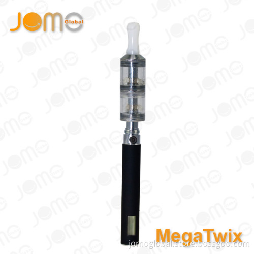 Supper Vapor Clearomizer Megatwix Atomizer EGO LCD Battery